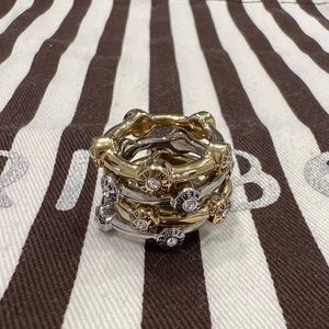 Henri Bendel ring set